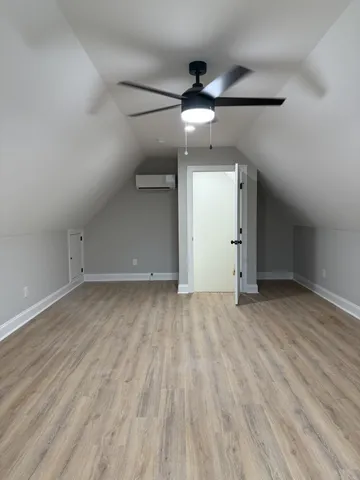 a view of a room with a cabinets