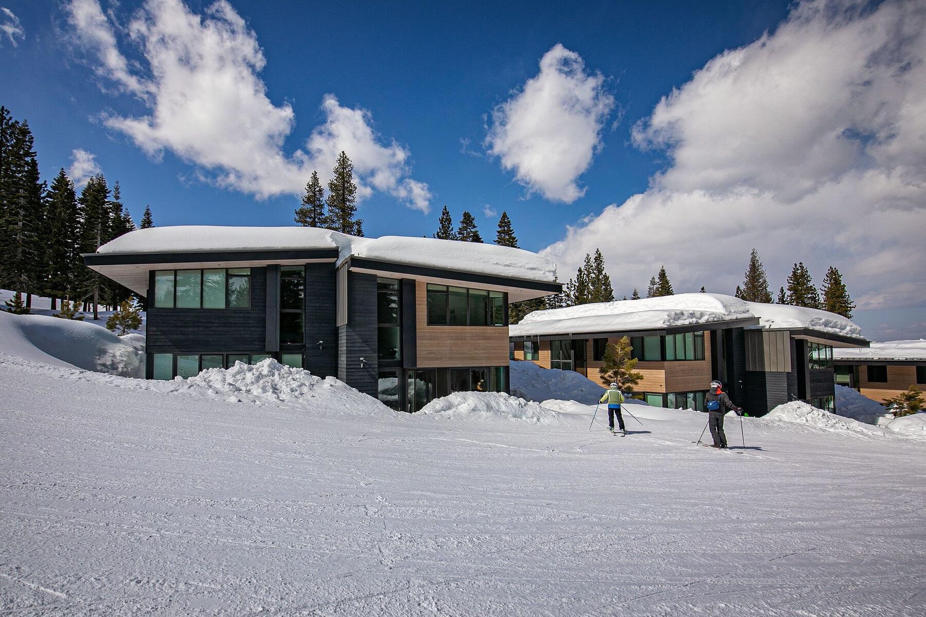 15004 Peak View Place Truckee, CA 96161 - Photo 3 of 21 a view of a patio with a table and chairs under an umbrella