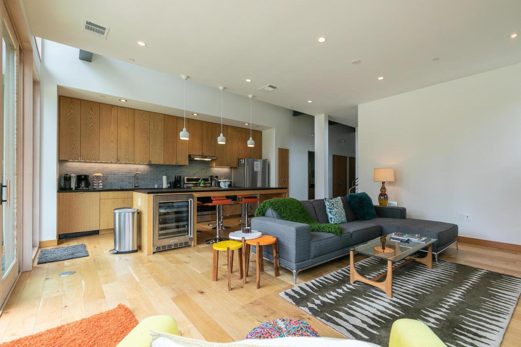 15004 Peak View Place Truckee, CA 96161 - Photo 9 of 21 a living room with furniture and kitchen view