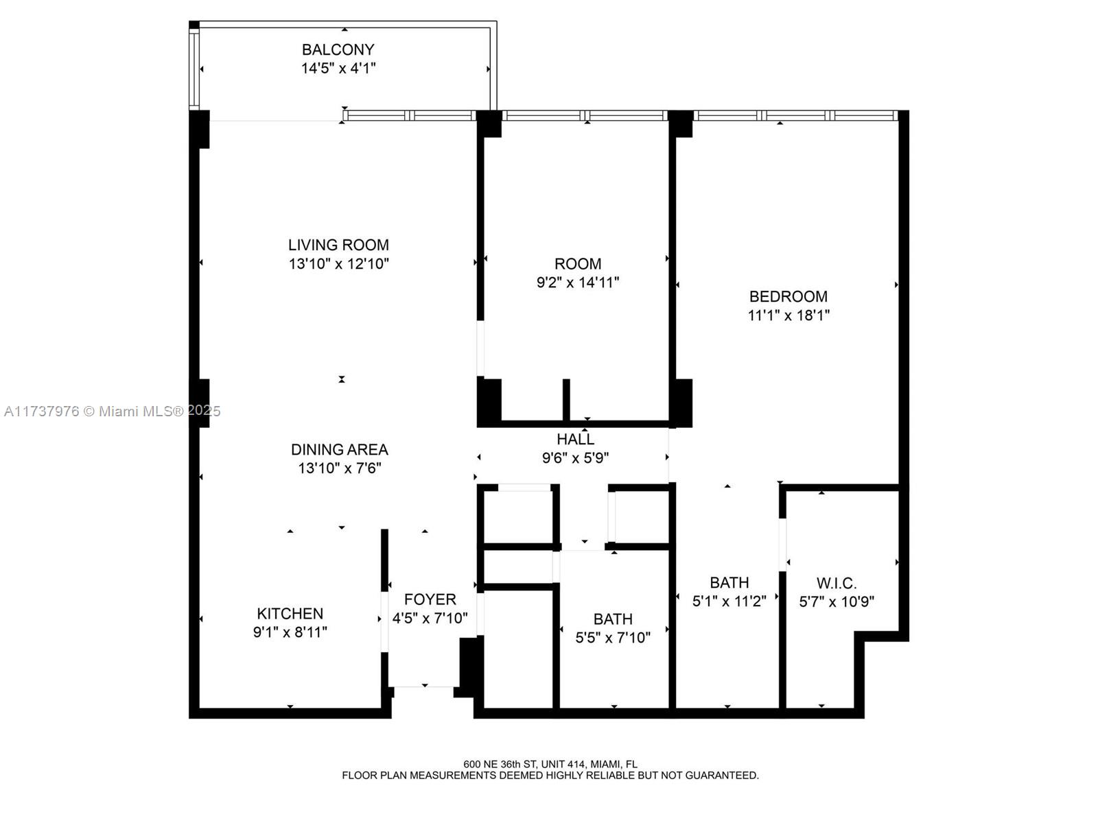 600 Northeast 36th Street, Unit 414 Miami, FL 33137 - Photo 43 of 51