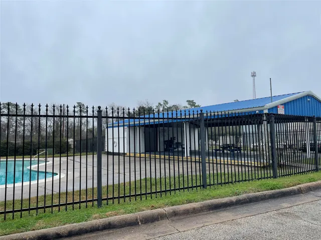 a view of a roof deck