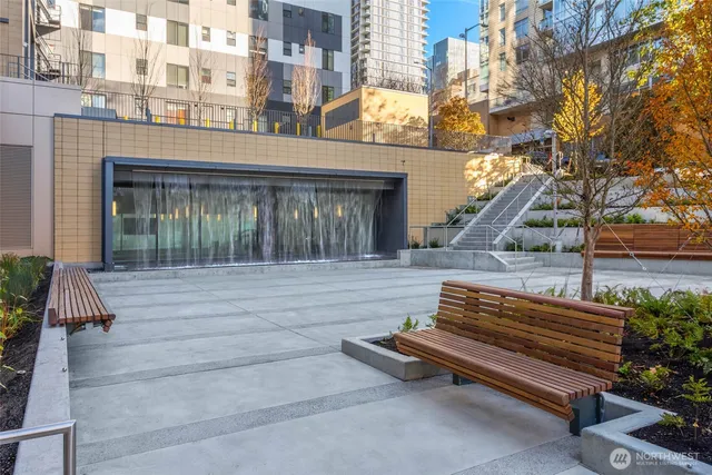a view of outdoor space deck and tree