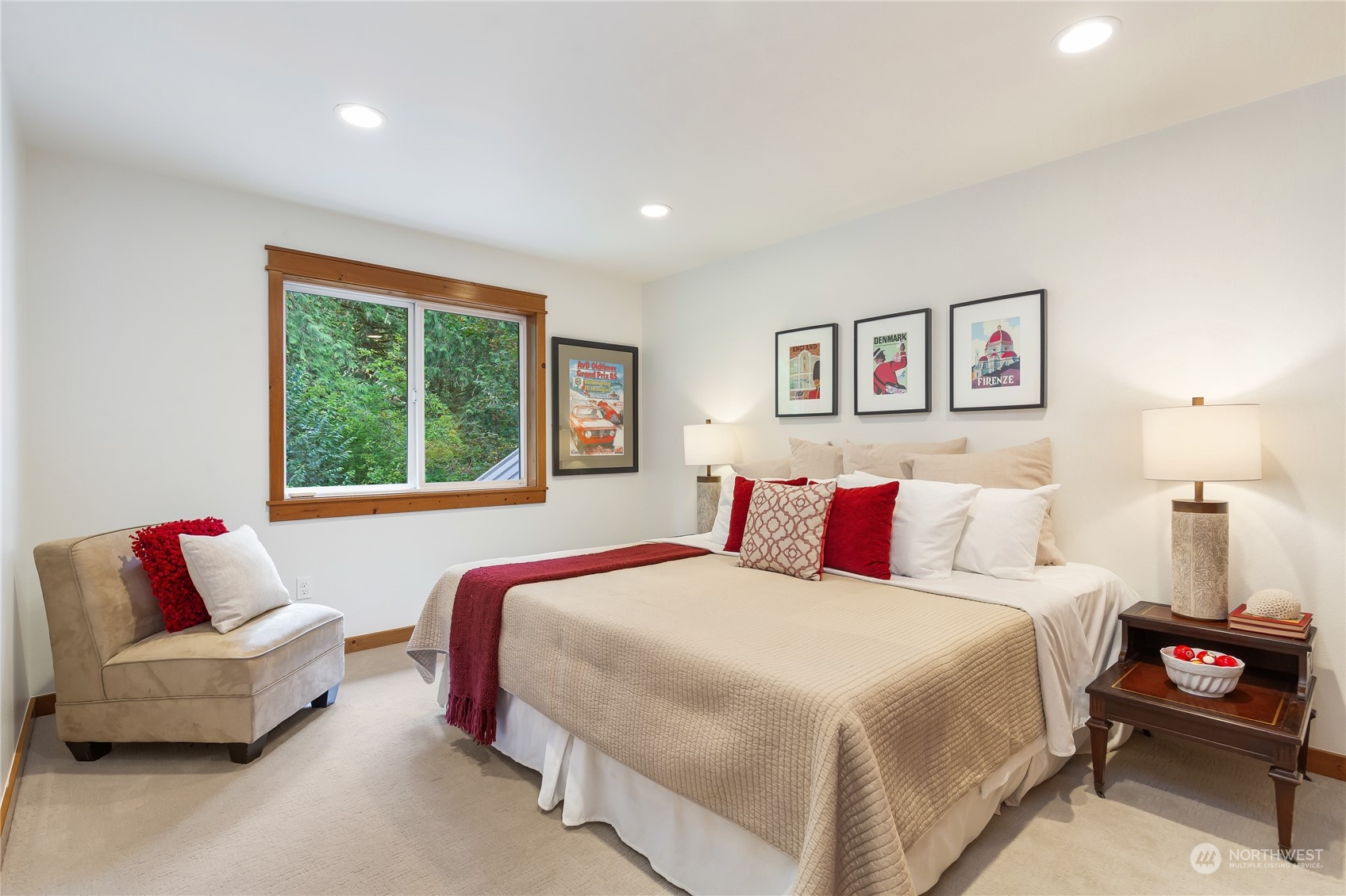 11417 Kelly Road Northeast Carnation, WA 98014 - Photo 24 of 38 a bedroom with a bed and a couch