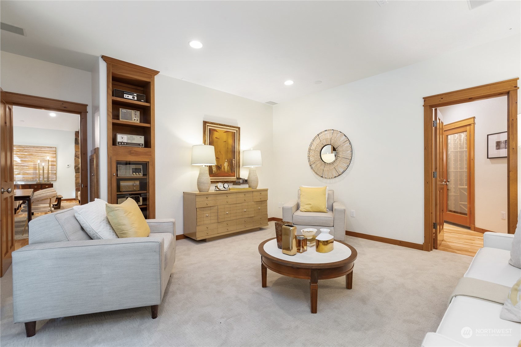 11417 Kelly Road Northeast Carnation, WA 98014 - Photo 29 of 38 a living room with furniture and a large window