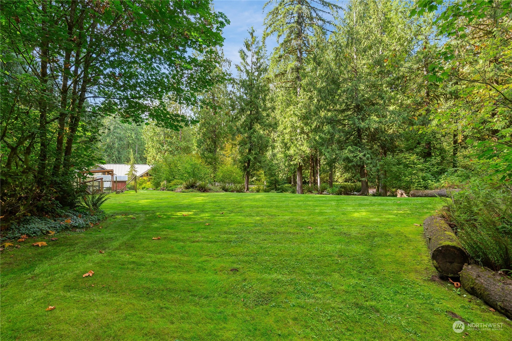 11417 Kelly Road Northeast Carnation, WA 98014 - Photo 33 of 38 a green field with lots of trees in it