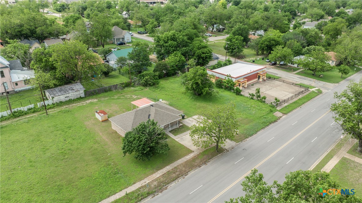 208 North 8th Street Temple, TX 76501 - Photo 11 of 13 an aerial view of a house with a yard