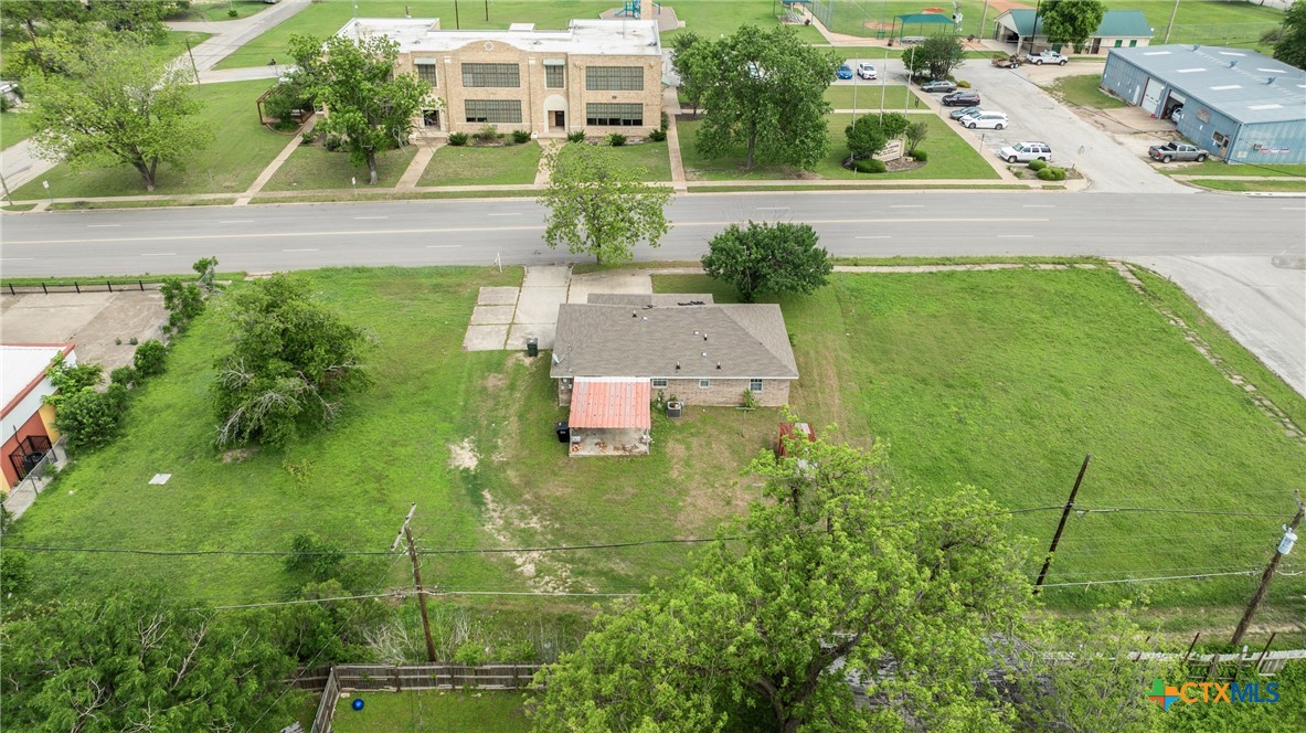 208 North 8th Street Temple, TX 76501 - Photo 6 of 13 an aerial view of residential houses with outdoor space and trees