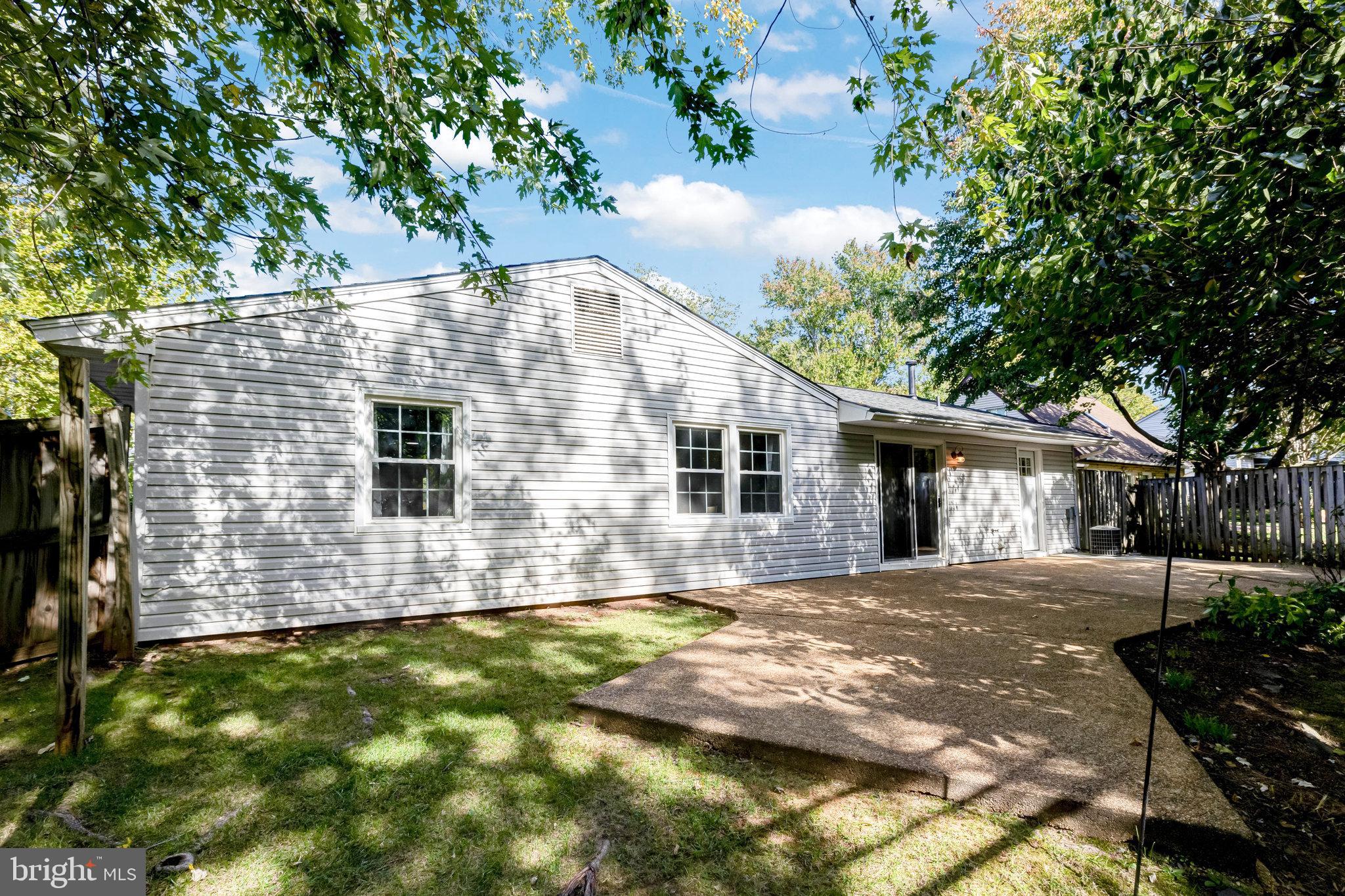 13154 Morning Spring Lane Fairfax, VA 22033 - Photo 37 of 38 Fenced Backyard and Patio