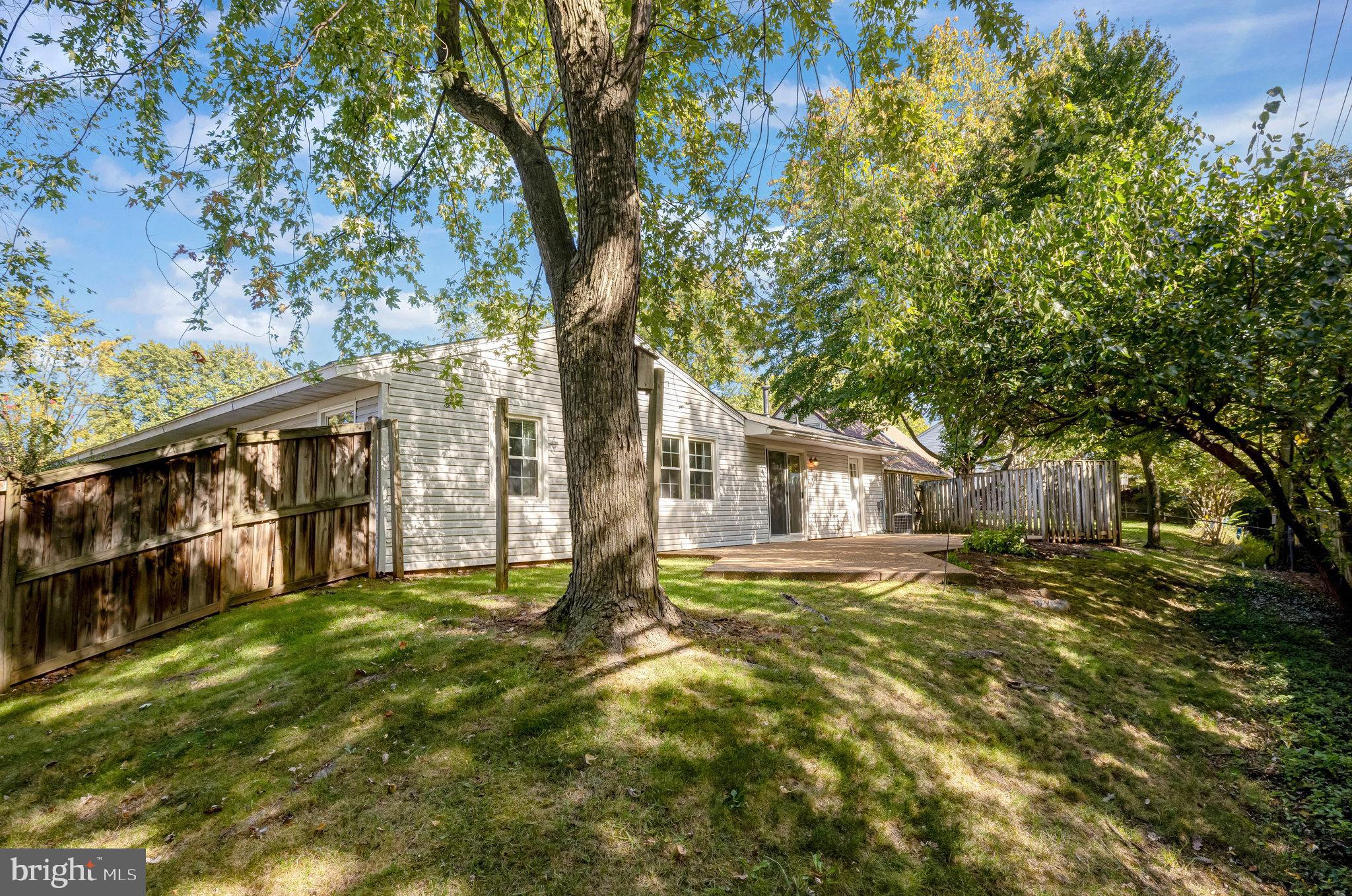 13154 Morning Spring Lane Fairfax, VA 22033 - Photo 38 of 38 Fenced Backyard and Patio