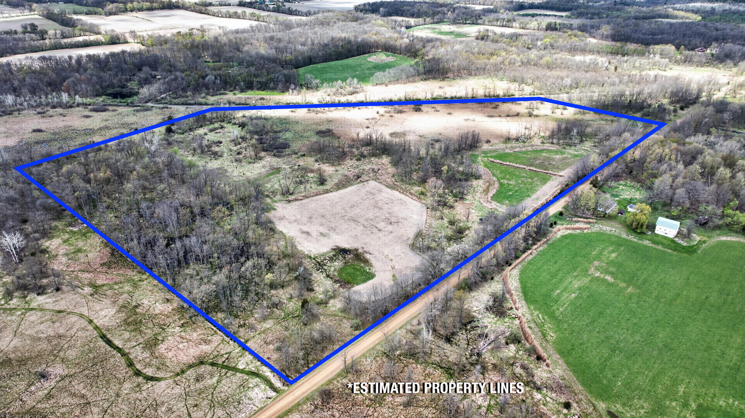 0 Wheeler Road Homer, MI 49245 - Photo 12 of 38 5_wheeler rd vl 51.291 acres (aerials) -
