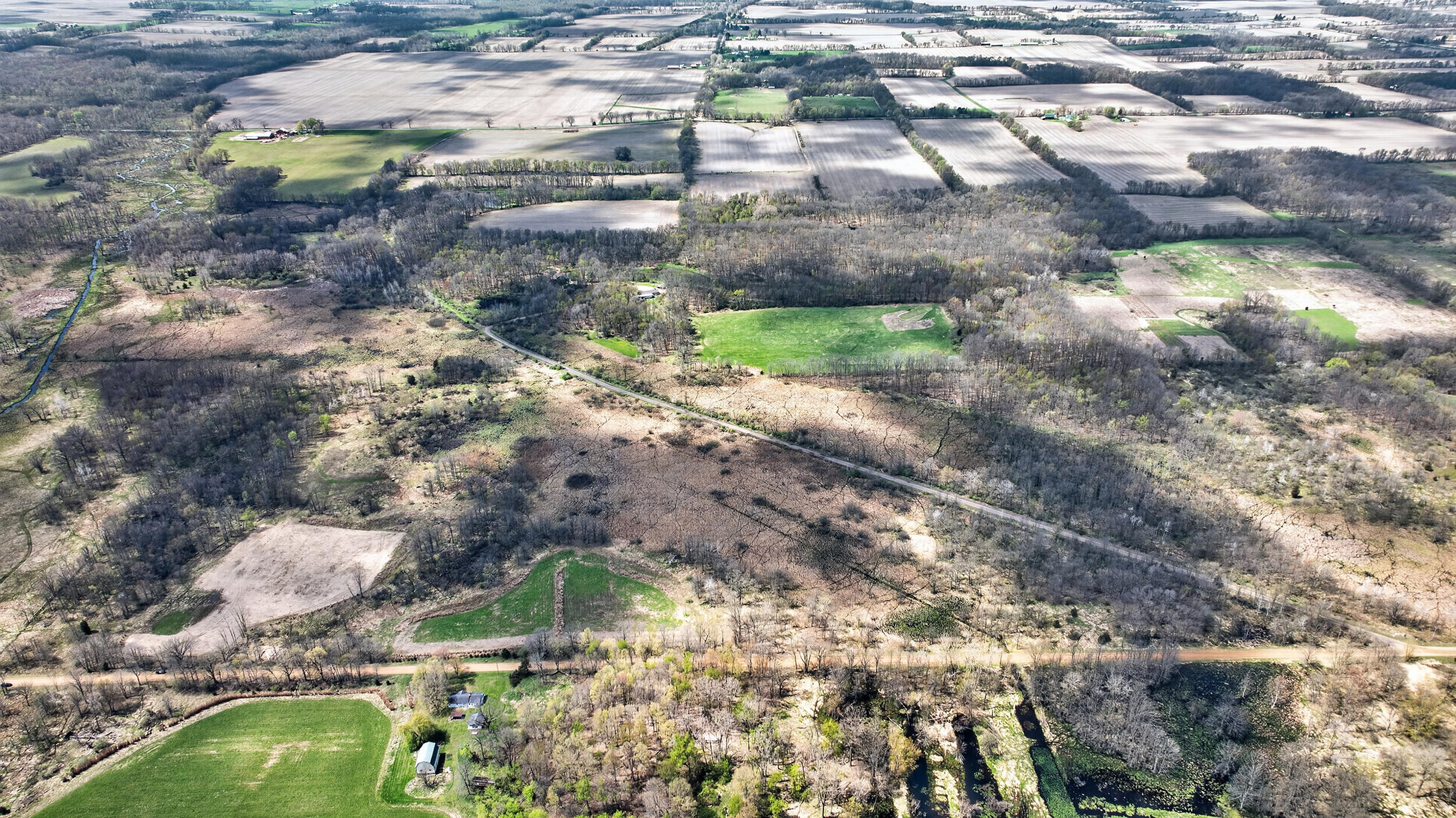 0 Wheeler Road Homer, MI 49245 - Photo 36 of 38 16_wheeler rd vl 51.291 acres (aerials)