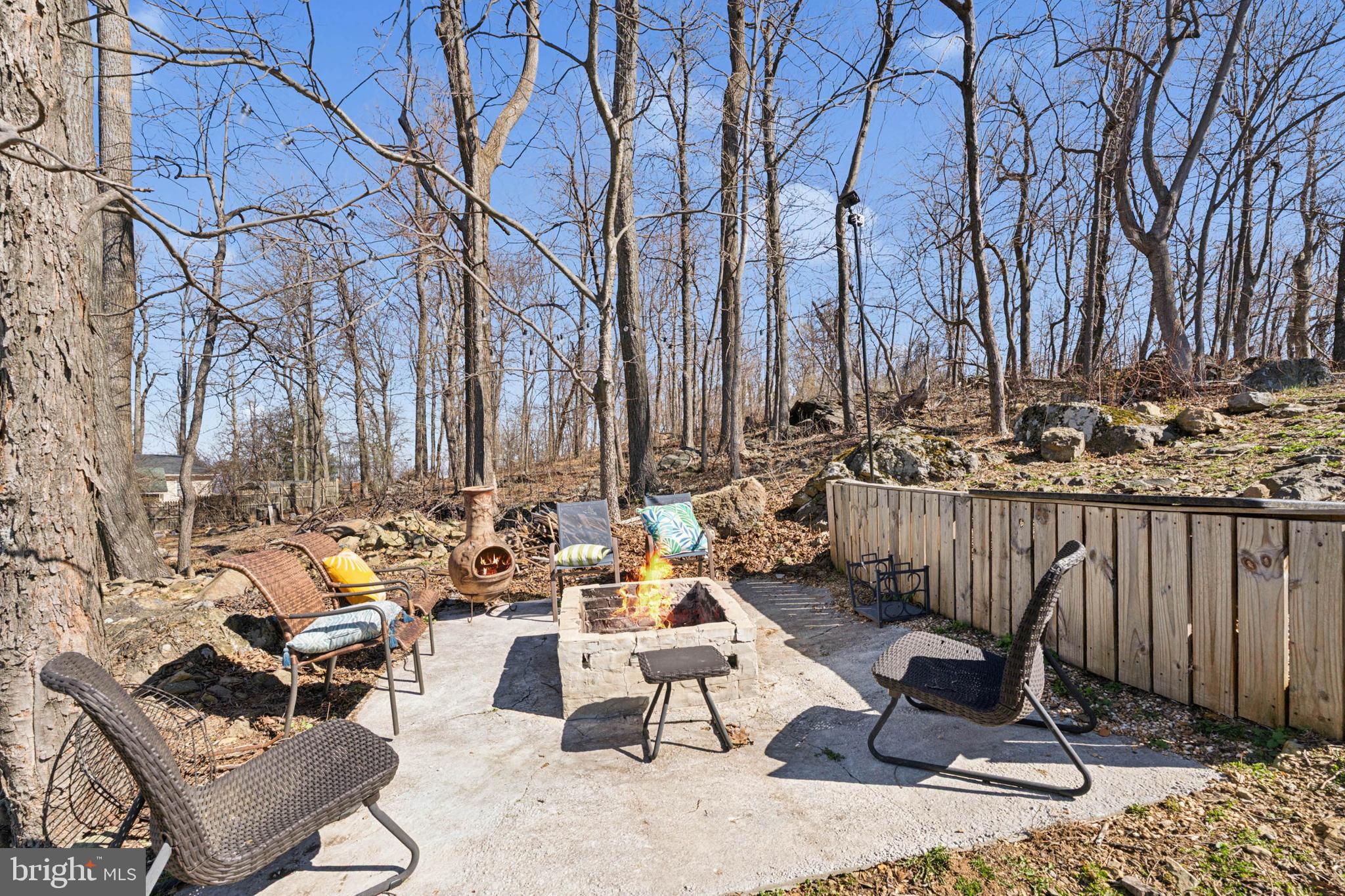 44 Luchase Road Linden, VA 22642 - Photo 35 of 52 a view of outdoor space with seating area