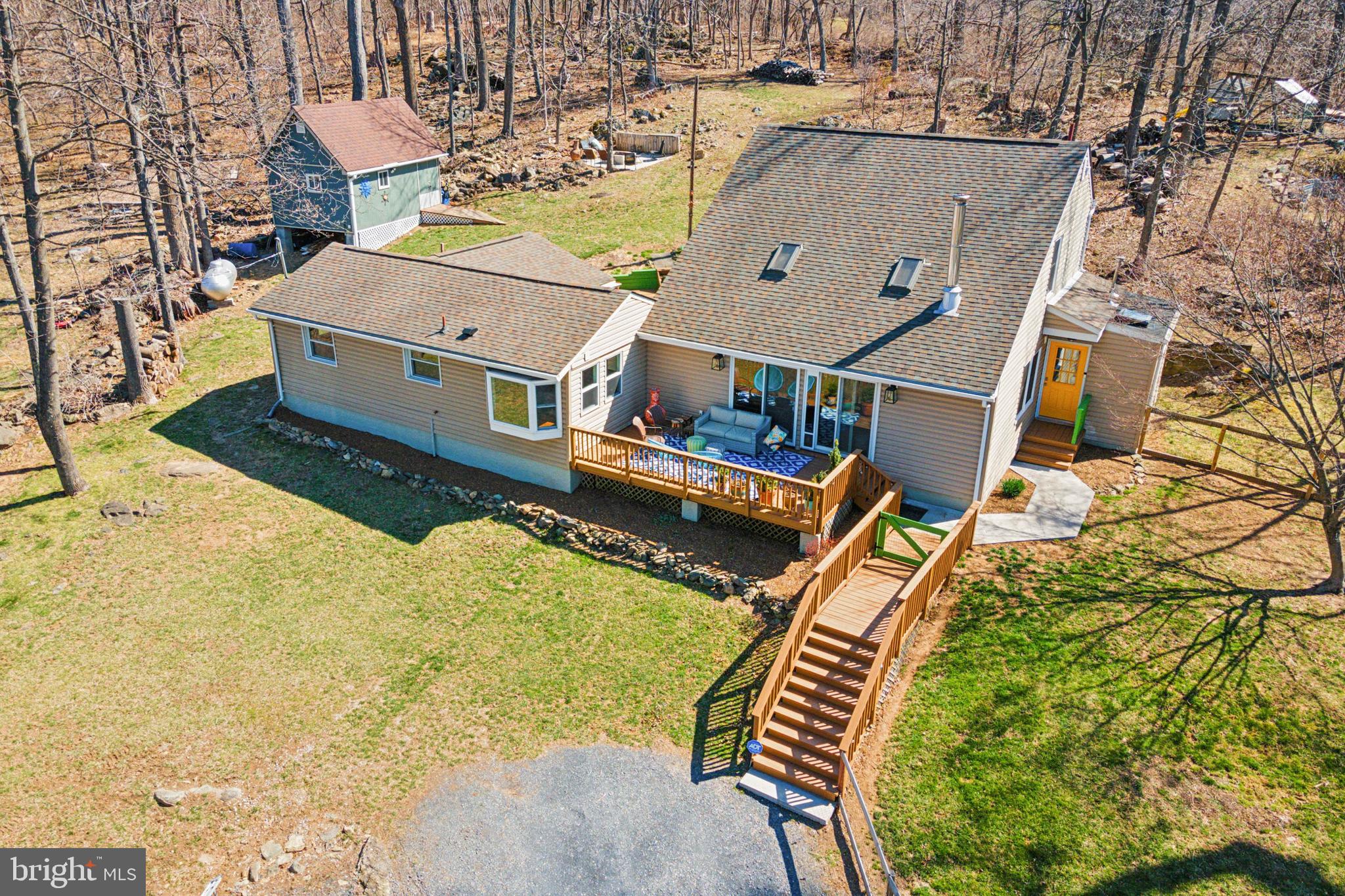 44 Luchase Road Linden, VA 22642 - Photo 45 of 52 an aerial view of a house