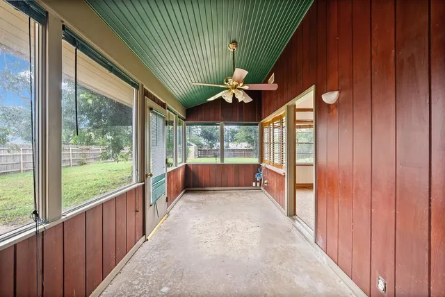 a view of an entryway