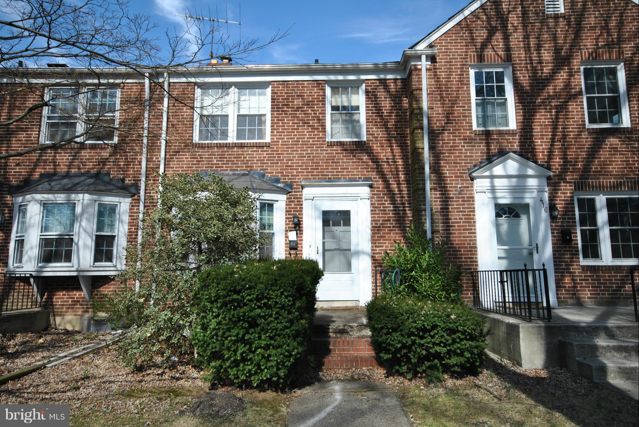 414 Dumbarton Road Baltimore, MD 21212 - Photo 1 of 1 front view of a house