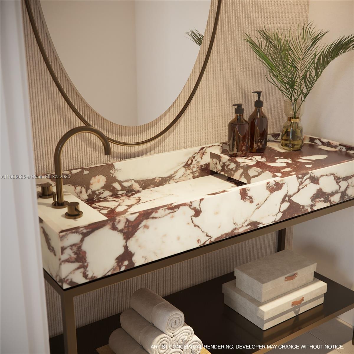 2200 Brickell Avenue, Unit 208 Miami, FL 33129 - Photo 9 of 29 a close view of sink and tap