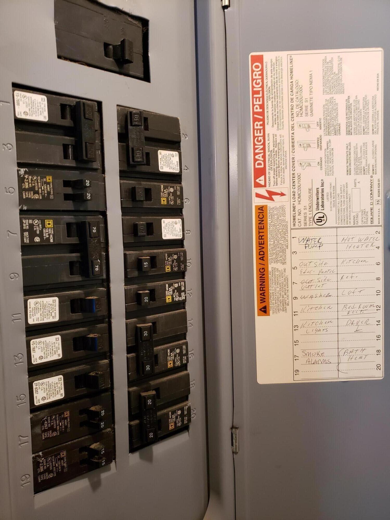 343 North Ridge Road Beaver Cove, ME 04441 - Photo 39 of 46 Electric Panel