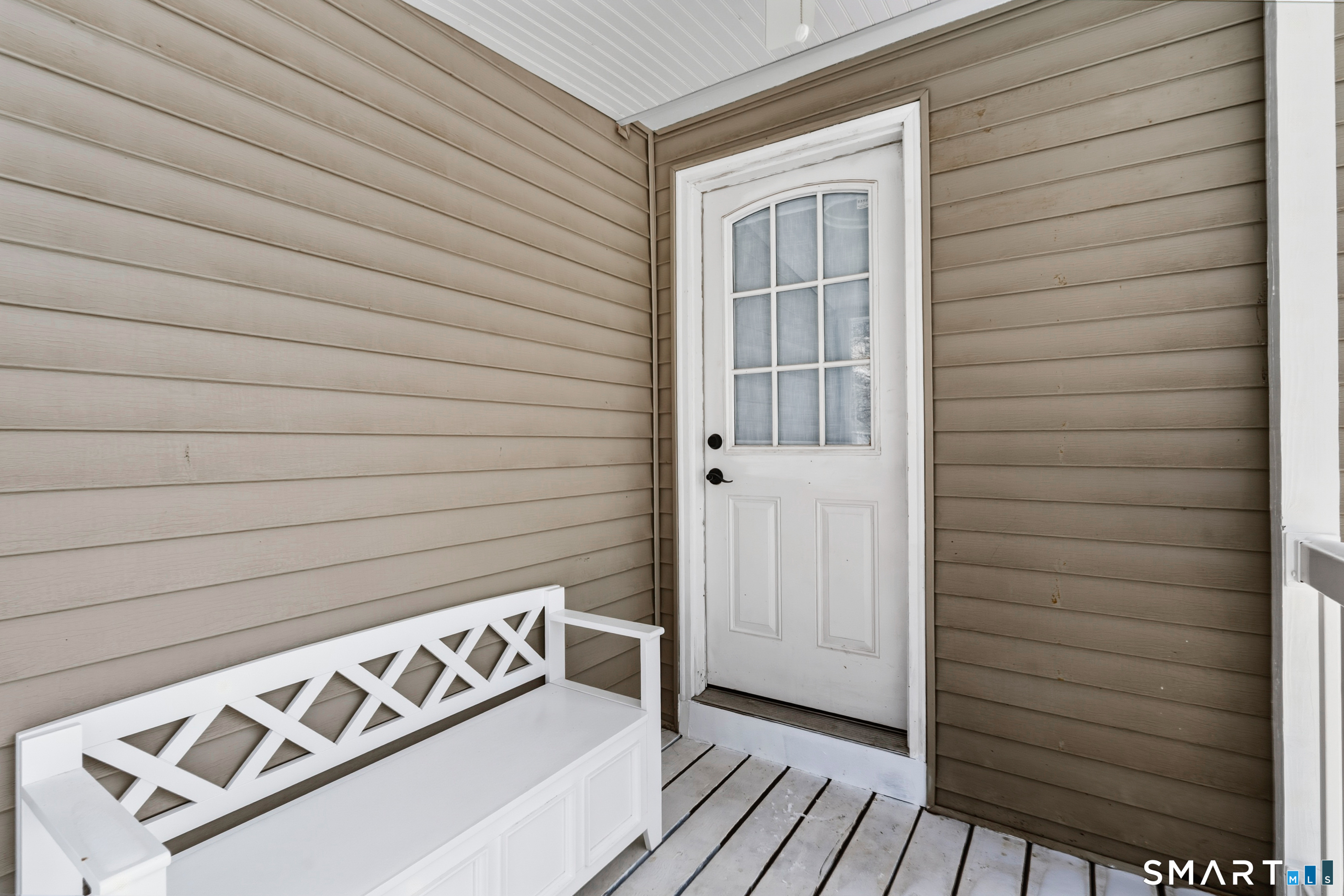 14 Bantam Road New Fairfield, CT 06812 - Photo 31 of 42 a view of a wooden door and a window