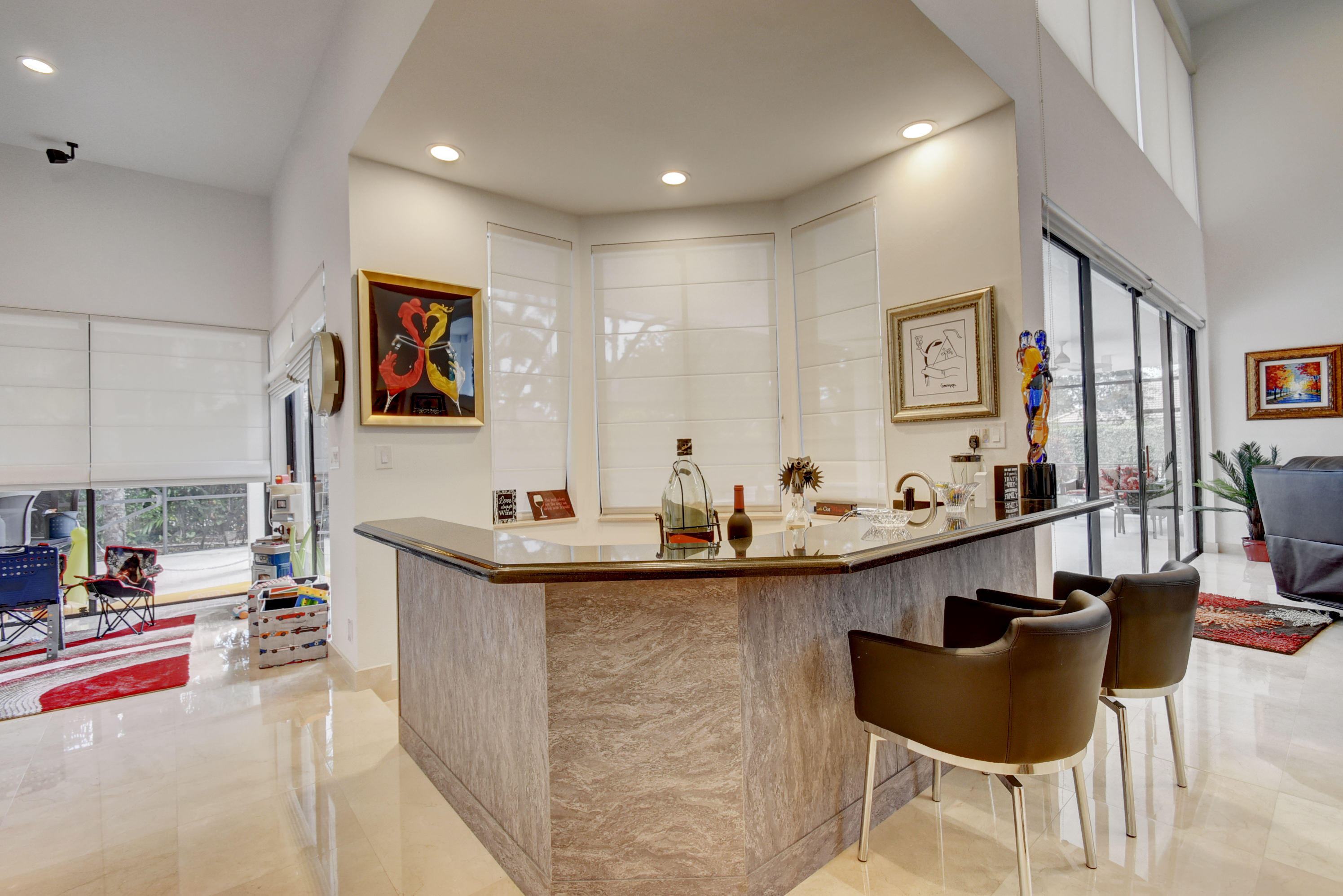 5672 Northwest 23rd Way Boca Raton, FL 33496 - Photo 9 of 27 Living Room Bar