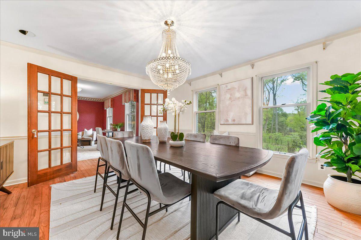 1750 Stocton Road Jenkintown, PA 19046 - Photo 8 of 50 Elegant dining space with natural light.