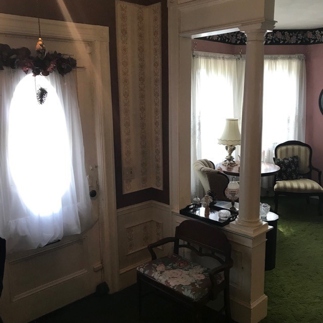 11 Ridgeway Avenue Providence, RI 02909 - Photo 30 of 47 FRONT HALLWAY WITH COLUMNS