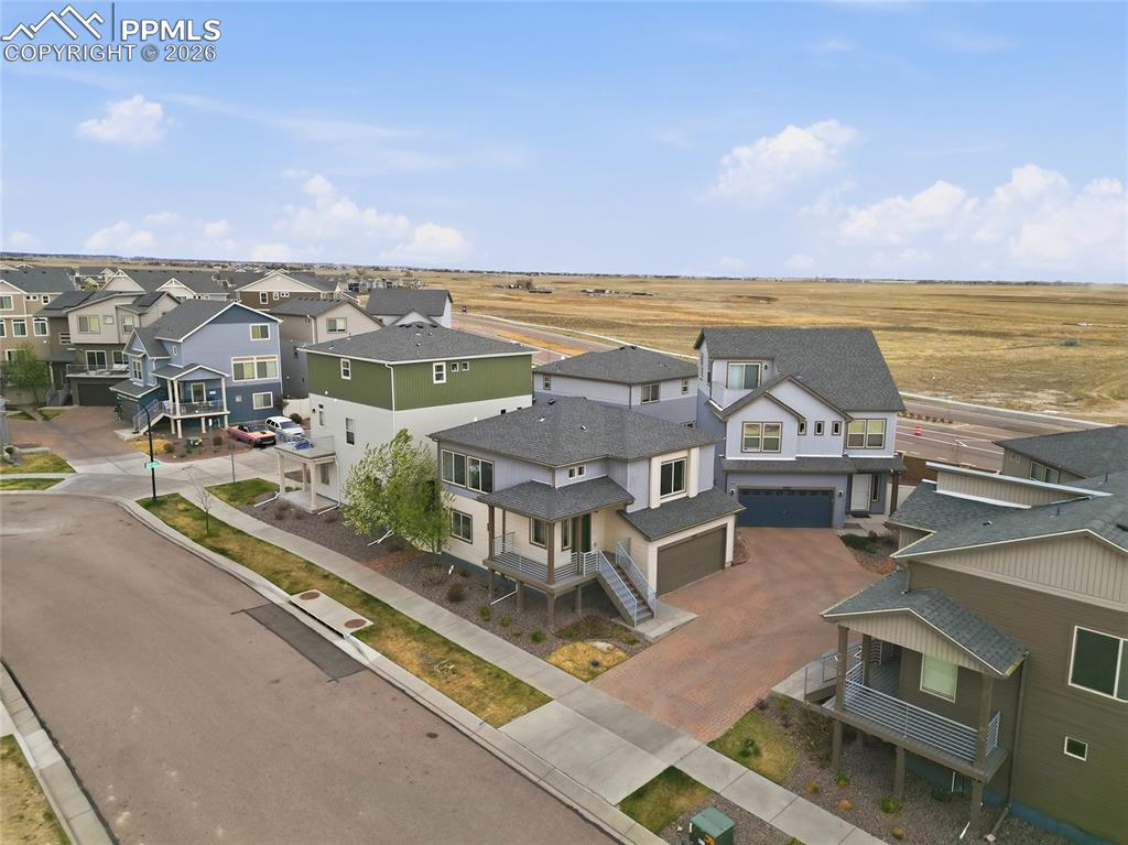 9414 Timberlake Loop Colorado Springs, CO 80927 - Photo 37 of 40 Aerial perspective of suburban area