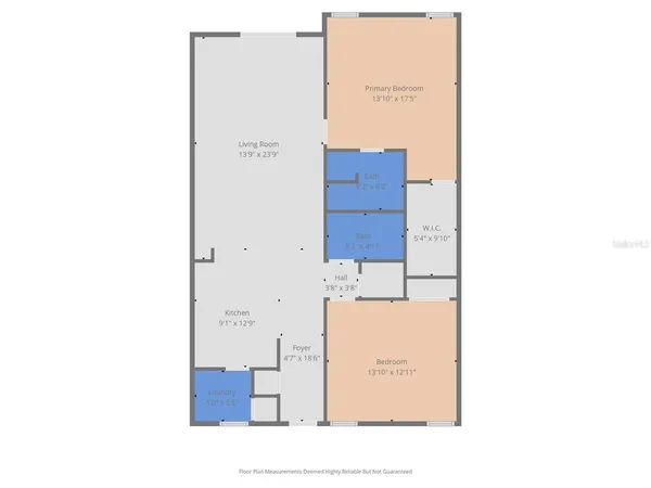a picture of a floor plan