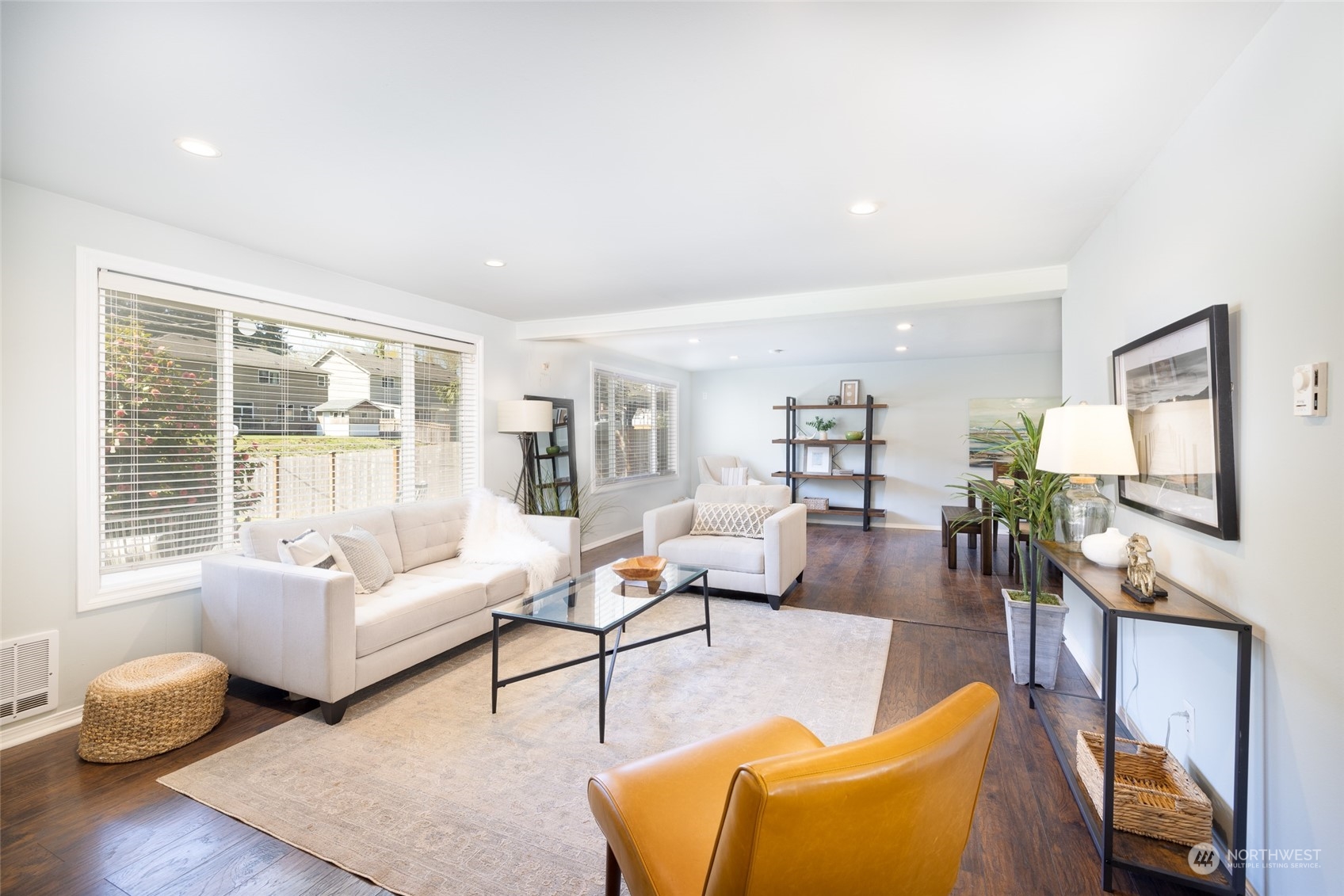 13411 Meridian Drive Southeast Everett, WA 98208 - Photo 4 of 20 a living room with furniture and a large window