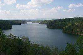 410 Peach Road Henry, VA 24102 - Photo 12 of 12 a view of a lake with a city