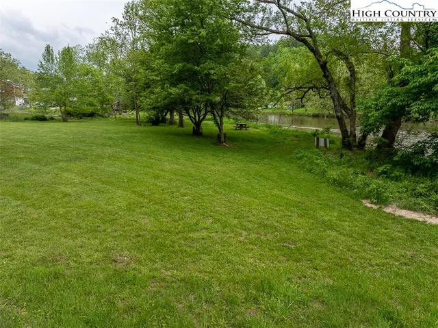 a view of an outdoor space and a yard