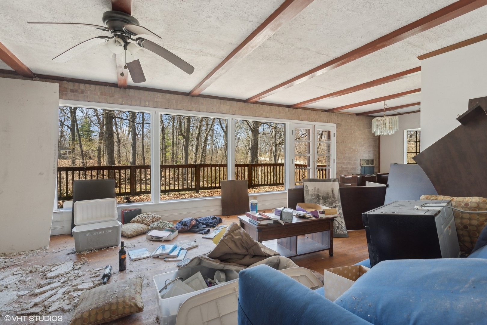 8345 McCarthy Road Palos Park, IL 60464 - Photo 5 of 18 a living room with furniture and a floor to ceiling window