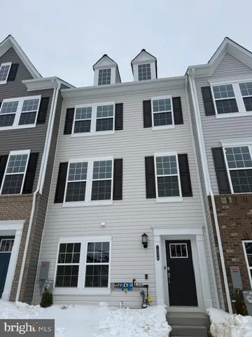 a front view of a building