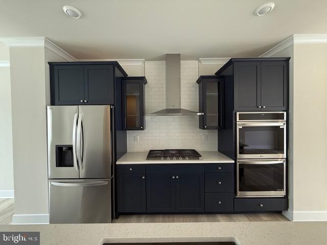 1806 Oxbow Road Baltimore, MD 21244 - Photo 4 of 14 a kitchen with a refrigerator stove and microwave