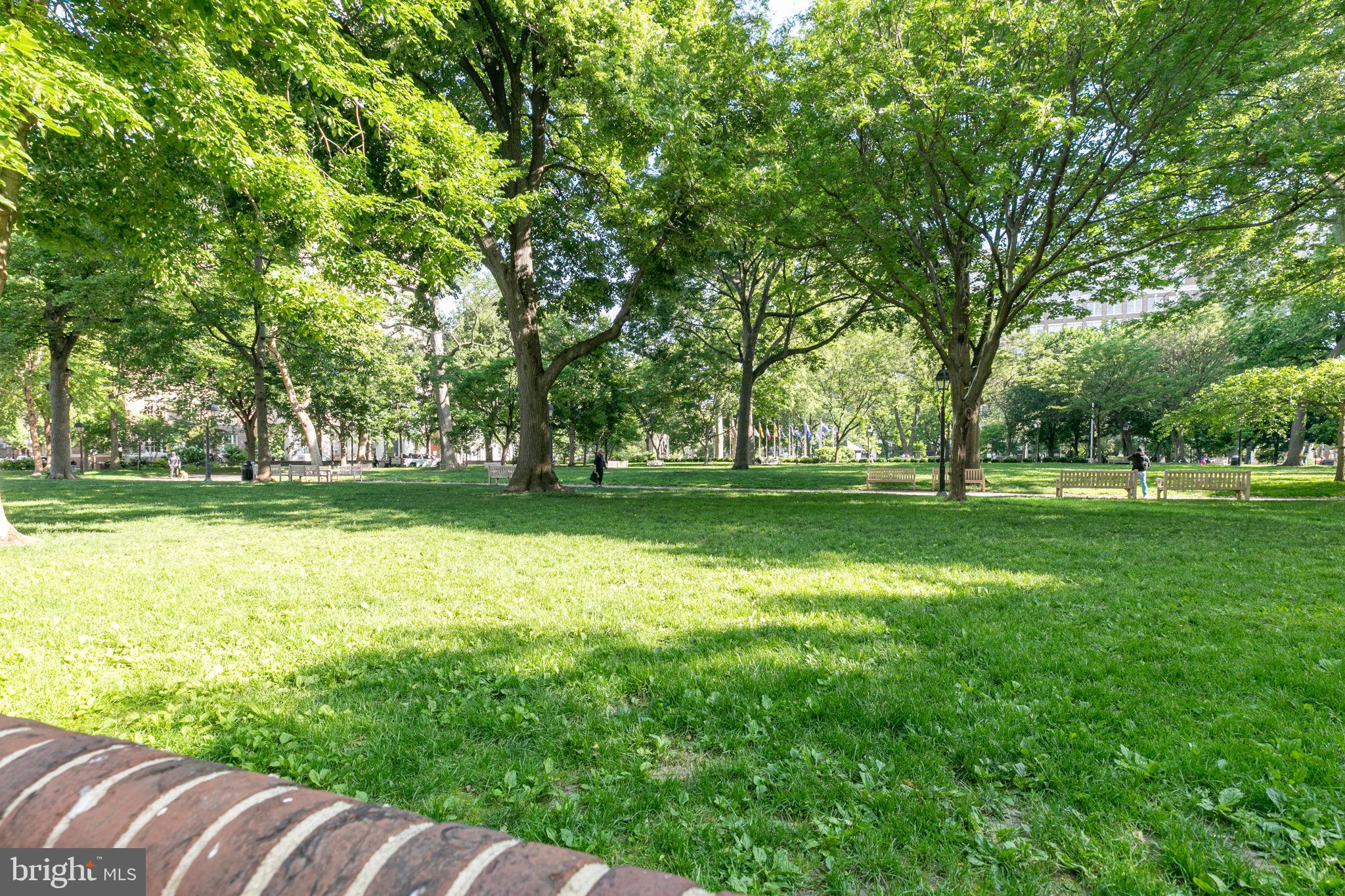 604 South Washington Square, Unit 1806 Philadelphia, PA 19106 - Photo 23 of 23 a view of a park with large trees