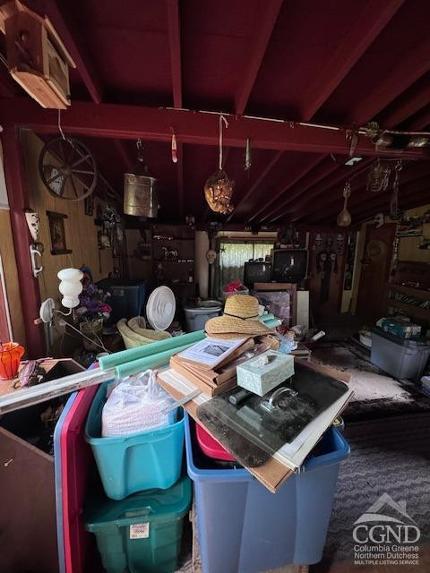 597 Vosenkill Road Catskill, NY 12414 - Photo 9 of 17 a table with chairs and a stove