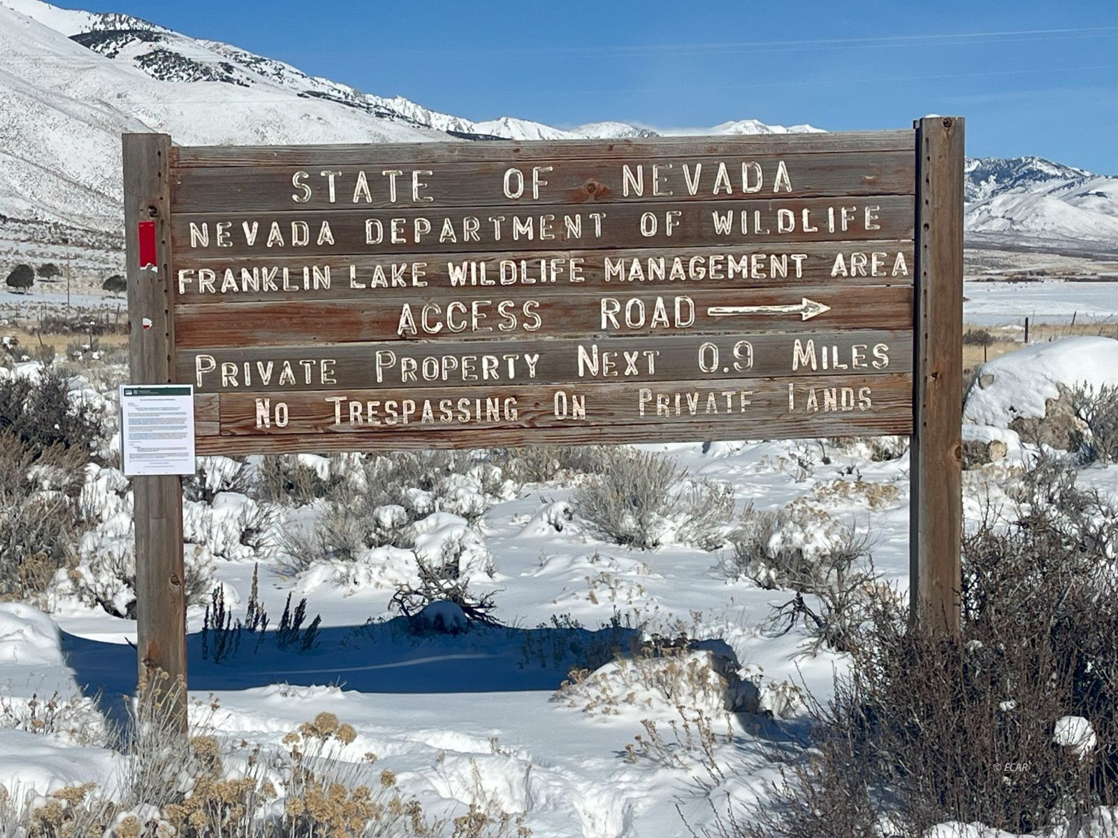 3433 Smith Canyon Road Ruby Valley, NV 89833 - Photo 23 of 37 a sign on the side of a building