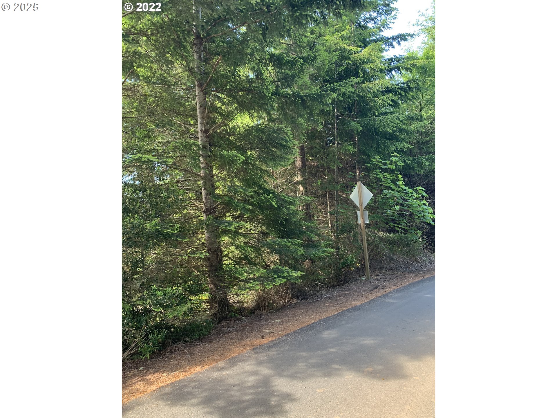 0 Shelley Road Coquille, OR 97423 - Photo 2 of 3 a view of a yard with plants and a bench