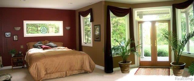 1483 Argentine Road Howell, MI 48843 - Photo 3 of 6 master bedroom wideangle