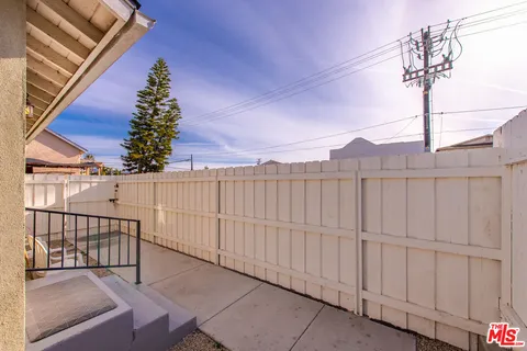 a view of a balcony
