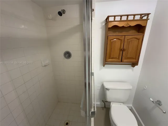 a view of small space with empty racks