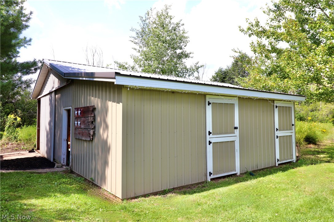 8181 Chatham Road Medina, OH 44256 - Photo 15 of 16 Pole barn with two horse stalls approx. 11.6'x 11.6' each. This addition was in 2017.