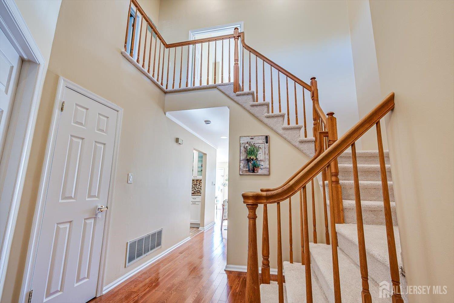 52 Springwood Court Princeton, NJ 08540 - Photo 18 of 34 a view of staircase with railing and stairs