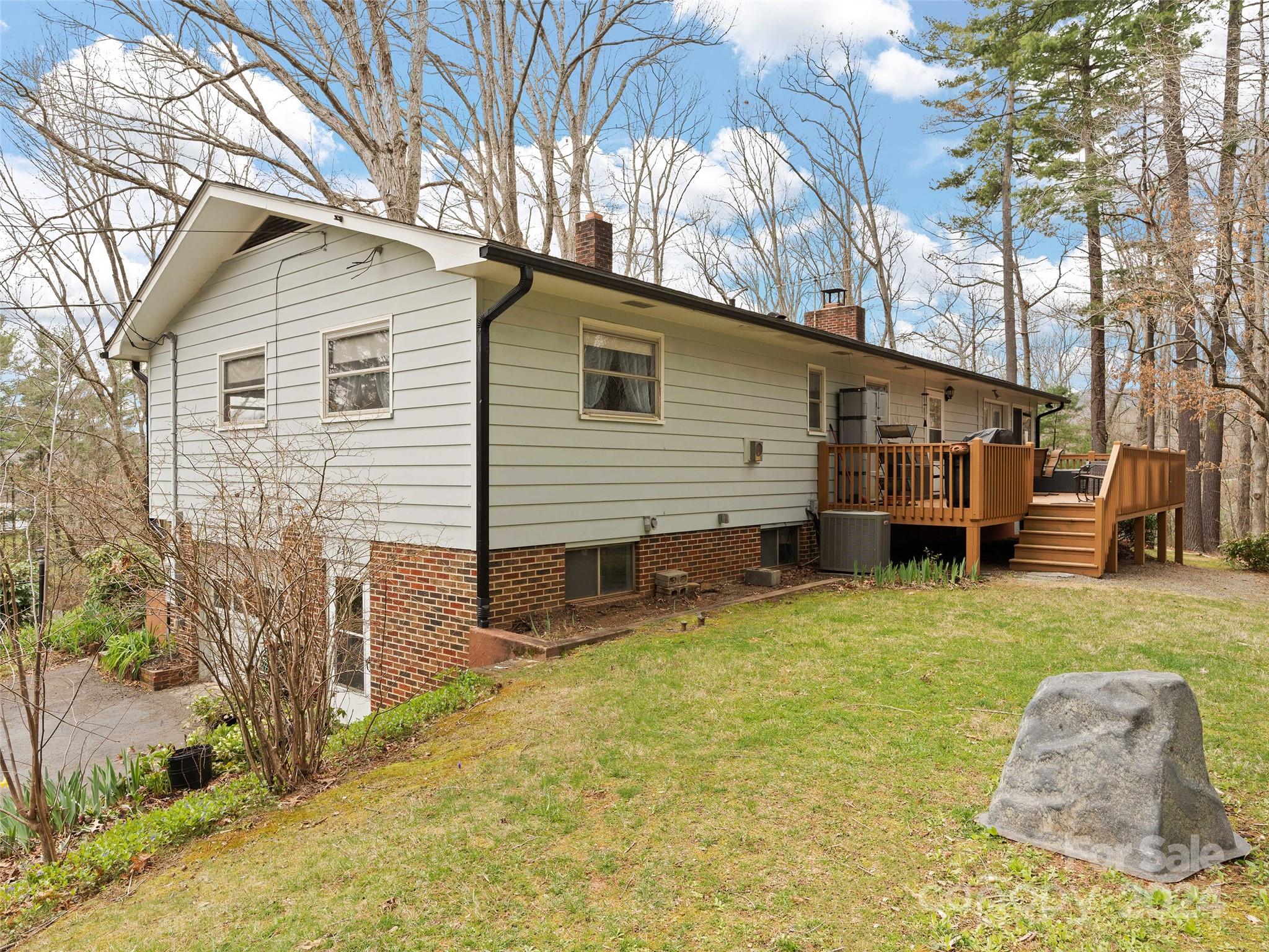 2599 Thickety Road Clyde, NC 28721 - Photo 28 of 30 a view of a house with a yard