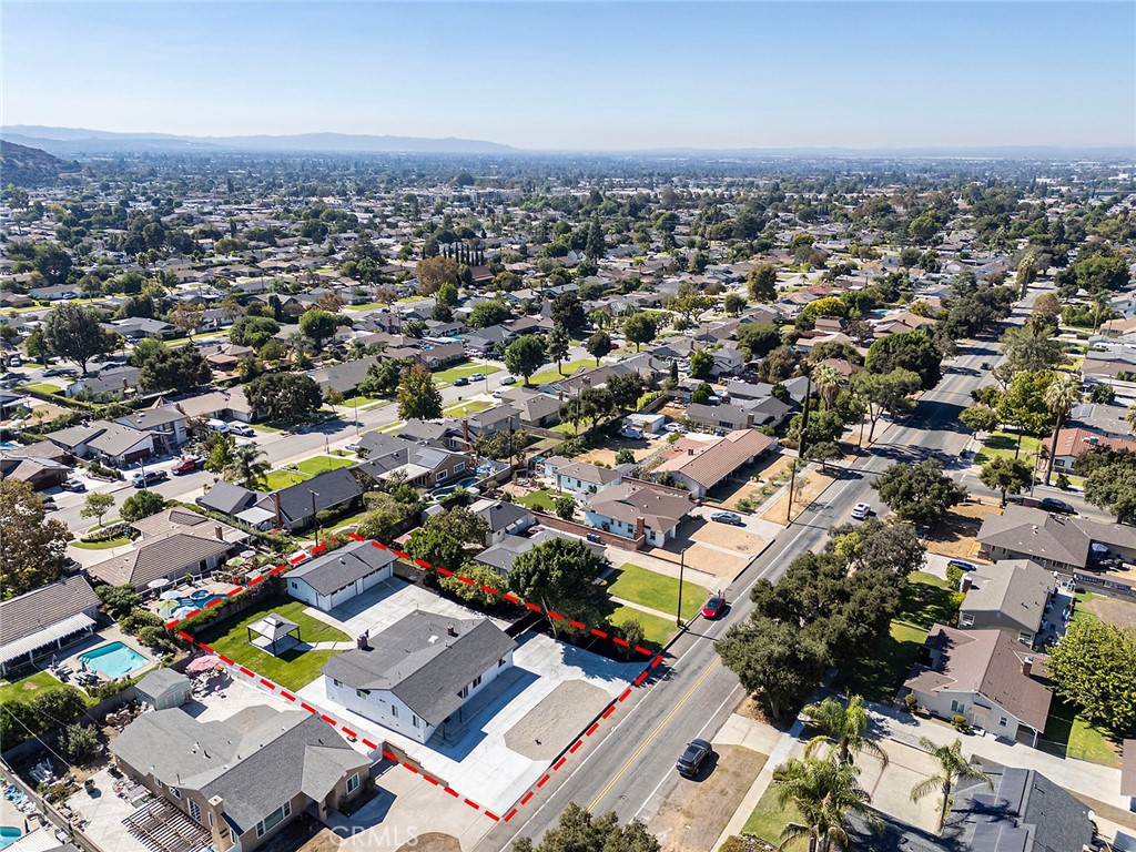 732 East Foothill Boulevard Glendora, CA 91741 - Photo 58 of 61 an aerial view of a city with lots of residential buildings