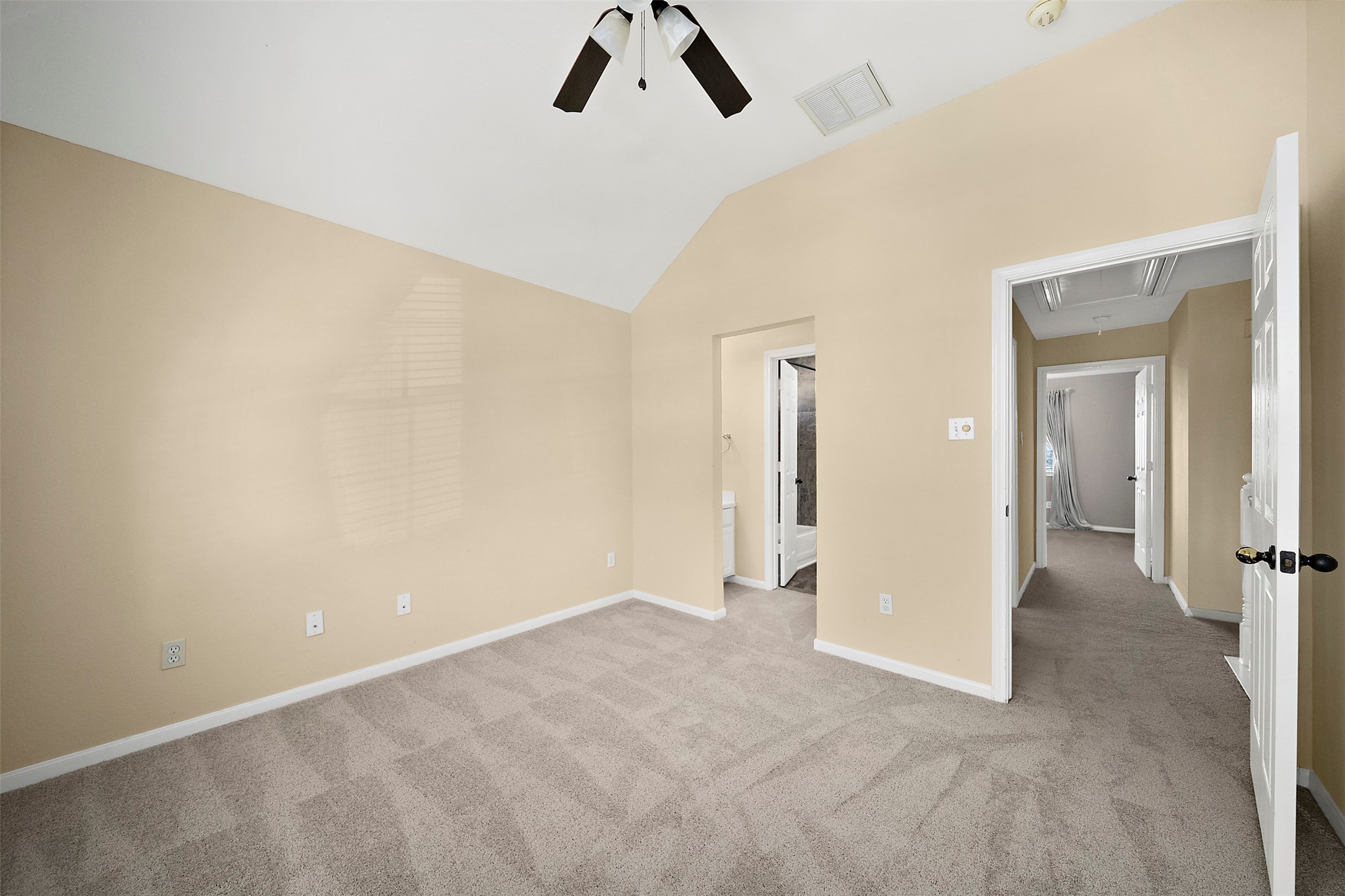 2627 Brazos Ridge Drive Sugar Land, TX 77479 - Photo 21 of 35 a view of a room with a ceiling fan and window