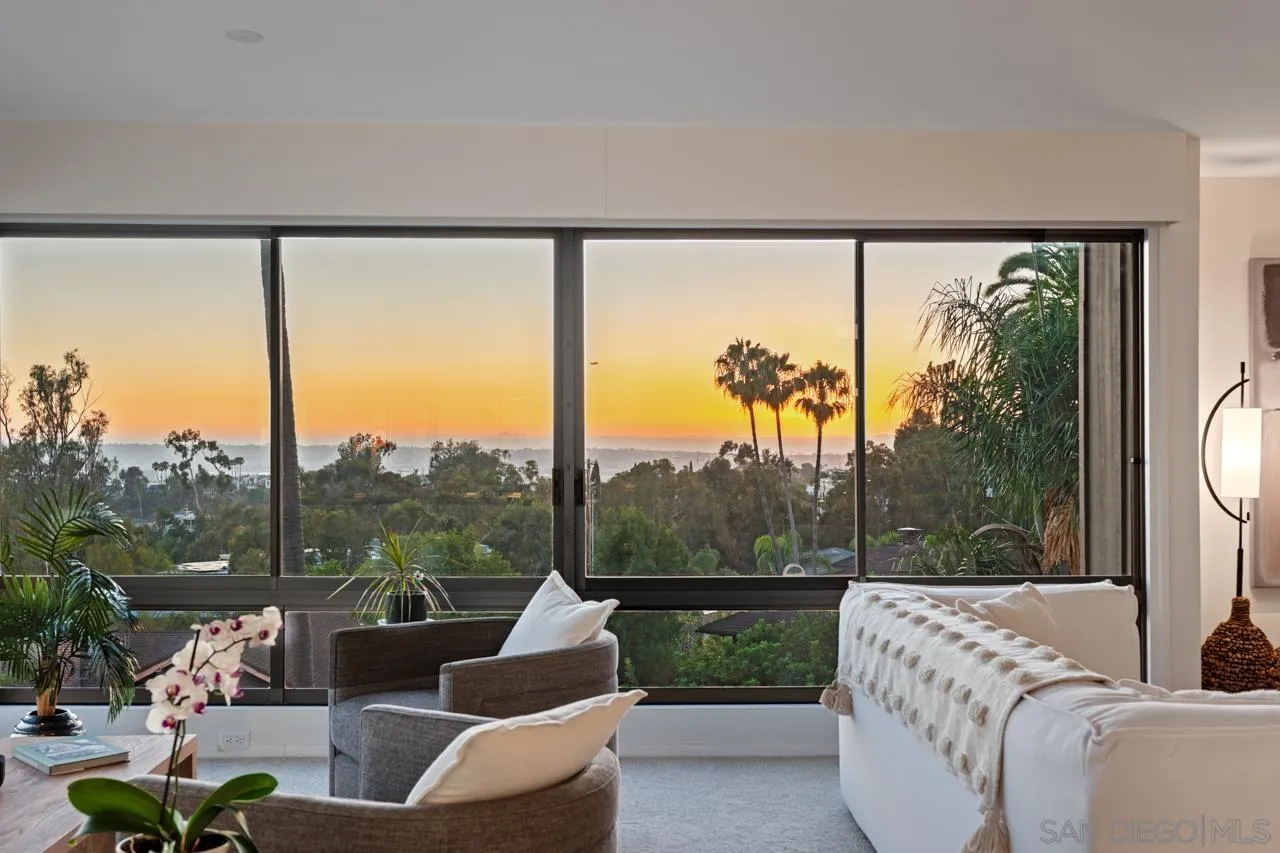 3161 1st Avenue, Unit 3S San Diego, CA 92103 - Photo 13 of 48 a living room with couch and a large window