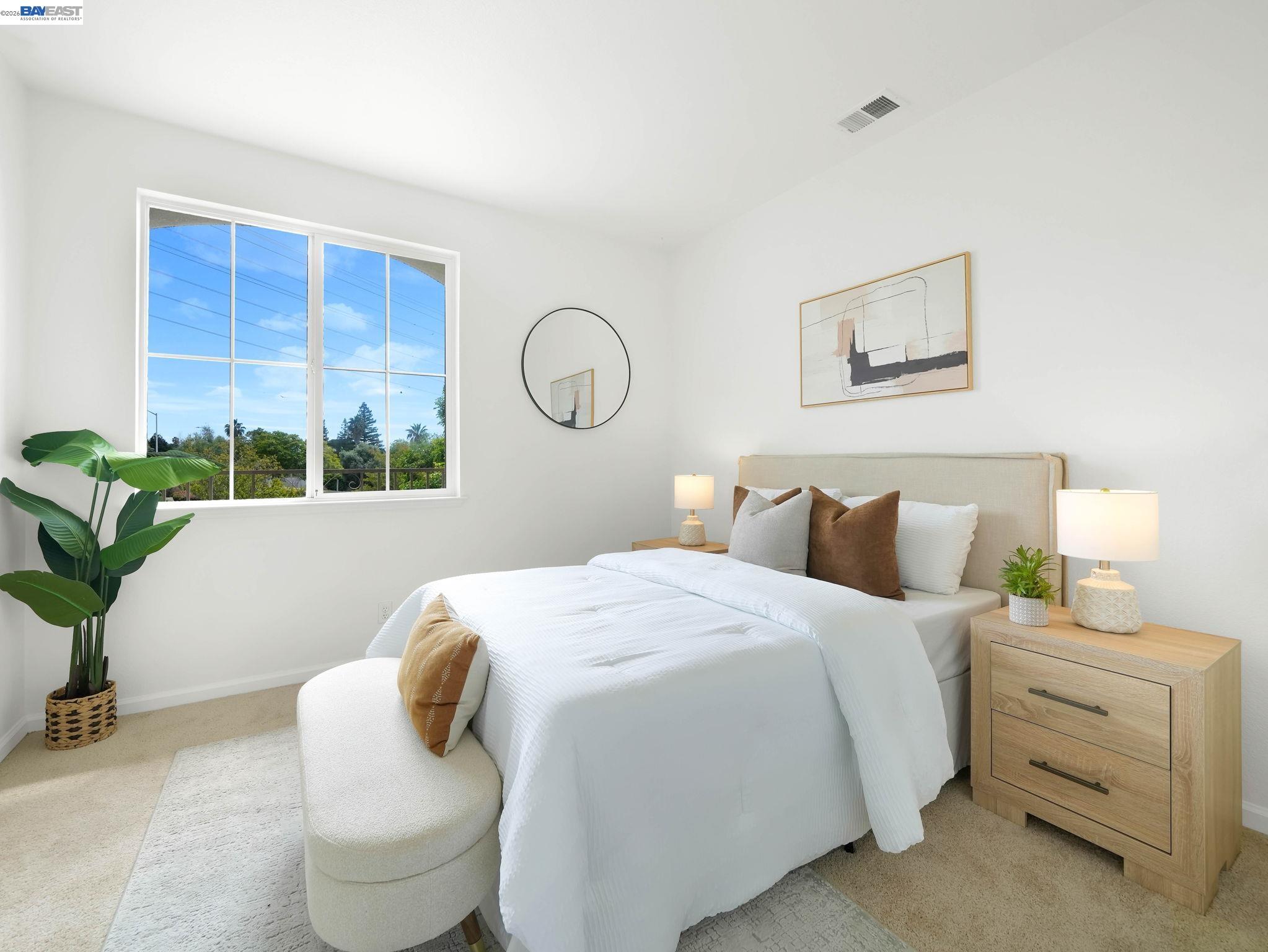 11 Meadows Court Fremont, CA 94539 - Photo 36 of 69 a bedroom with a bed and a window
