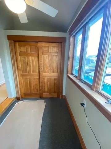 a room with storage and utility