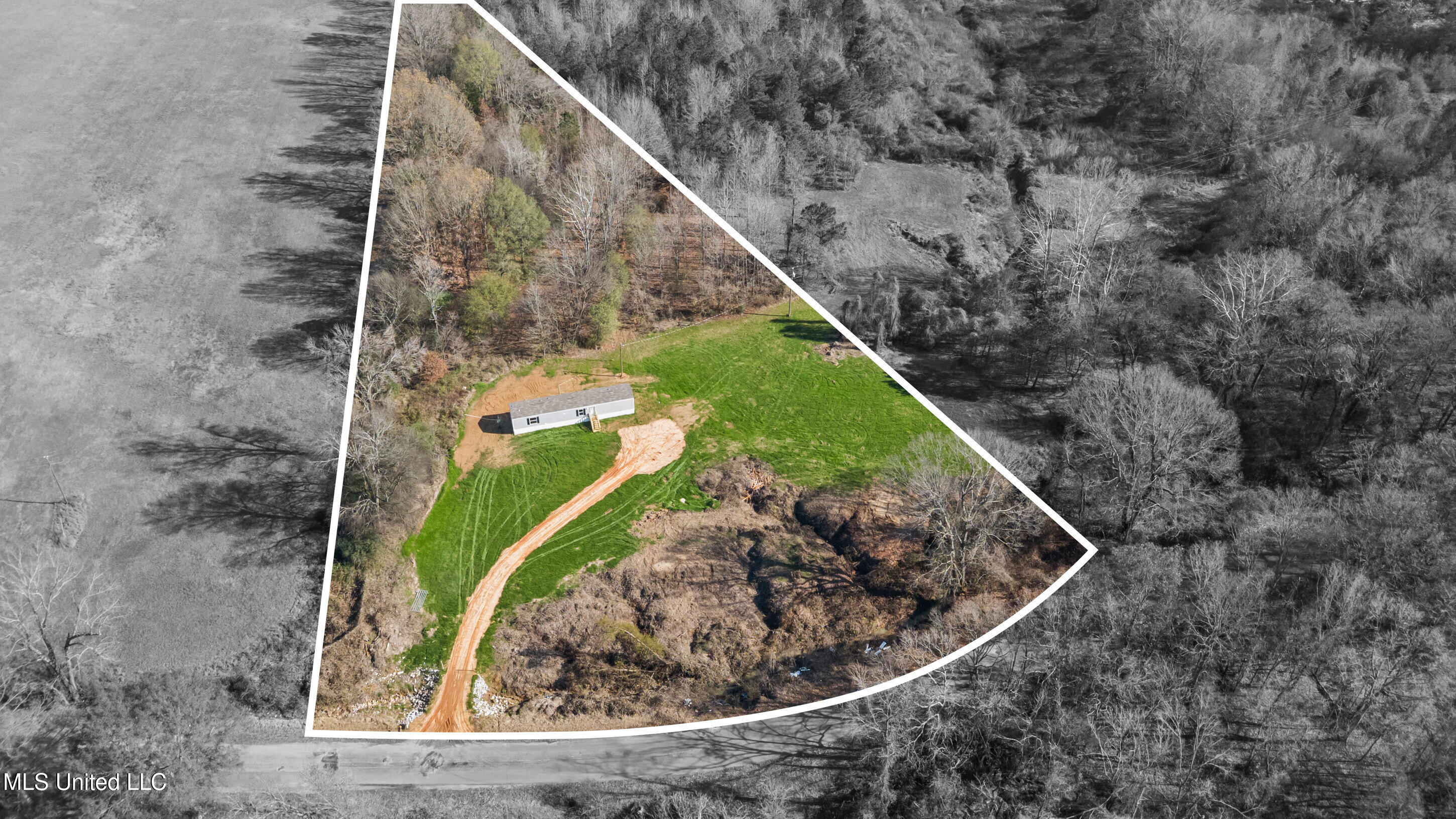 6920 Old Panola Road Sardis, MS 38666 - Photo 25 of 25 25_dji_0003_print lot lines
