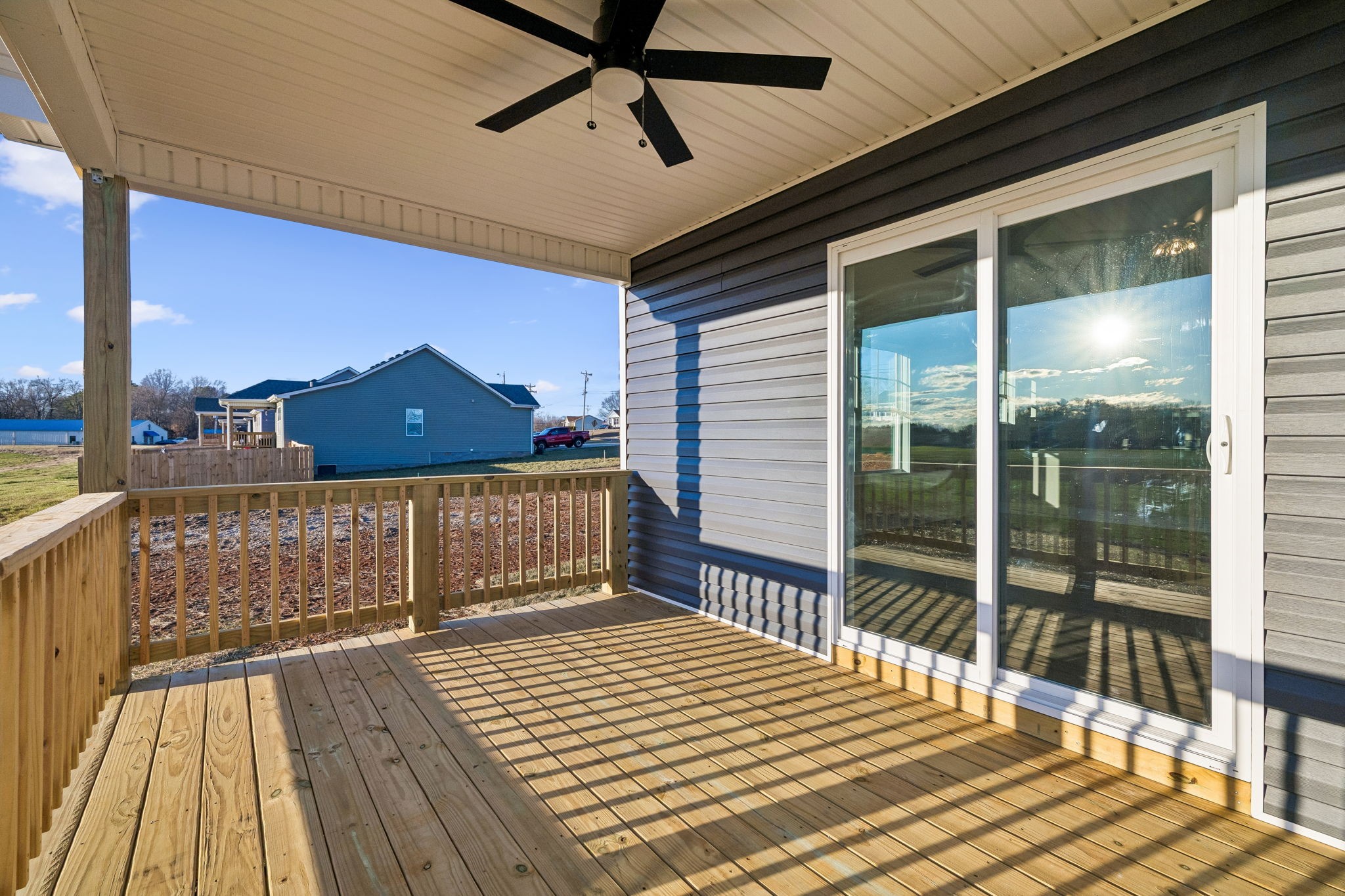 357 Hugh Hunter Road Oak Grove, KY 42262 - Photo 34 of 43 a bedroom with a bed and wooden floor